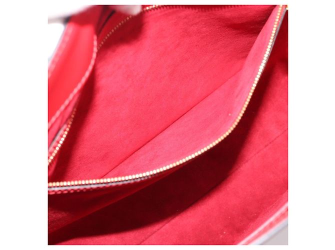 Borsa Tote LOUIS VUITTON Epi Duplex Rosso M52427 LV Auth 193121V - vista 21