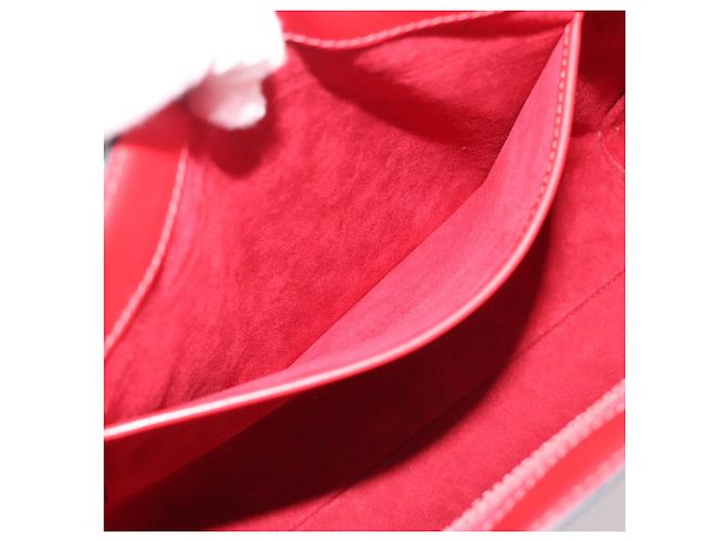 Borsa Tote LOUIS VUITTON Epi Duplex Rosso M52427 LV Auth 193121V - vista 22