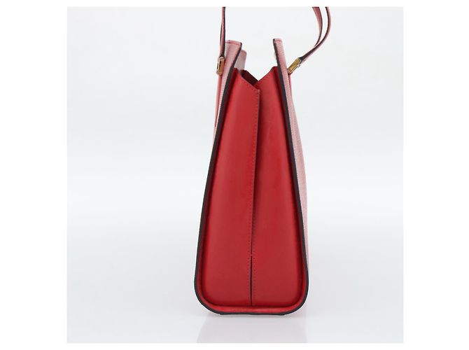 Borsa Tote LOUIS VUITTON Epi Duplex Rosso M52427 LV Auth 193121V - vista 4