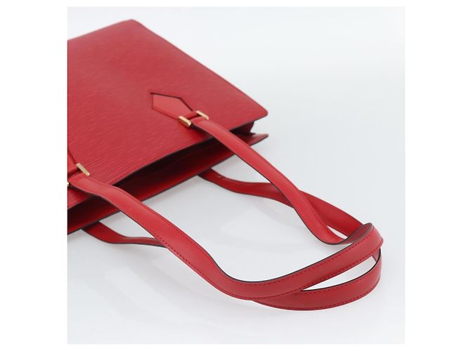 Borsa Tote LOUIS VUITTON Epi Duplex Rosso M52427 LV Auth 193121V - vista 7