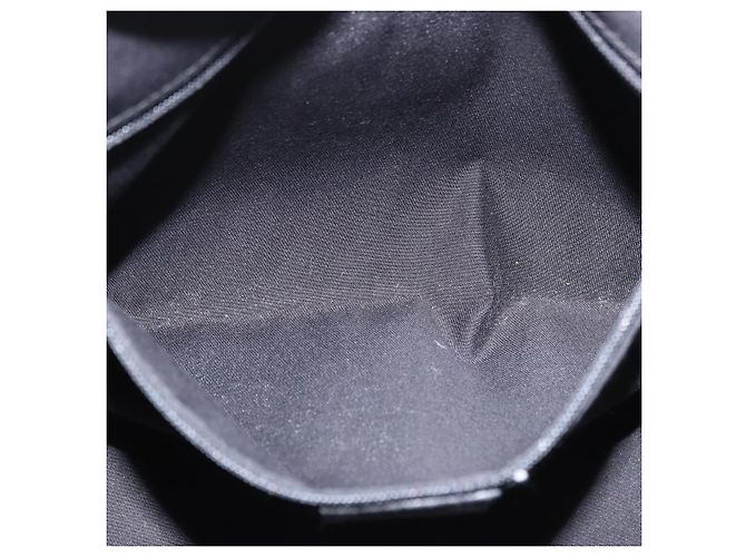 Borsa GUCCI GG Canvas Nera Oro 145810 Auth 193556A Nero D'oro - vista 21