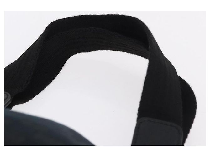 Borsa GUCCI GG Canvas Nera Oro 145810 Auth 193556A Nero D'oro - vista 8