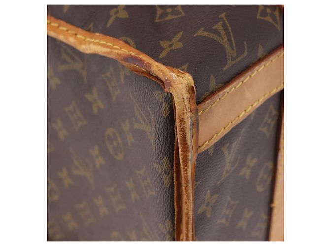 LOUIS VUITTON Monogram Sac Chasseur 40 Pet Carry M41924 LV Auth 192094 Monogramme - vue 15