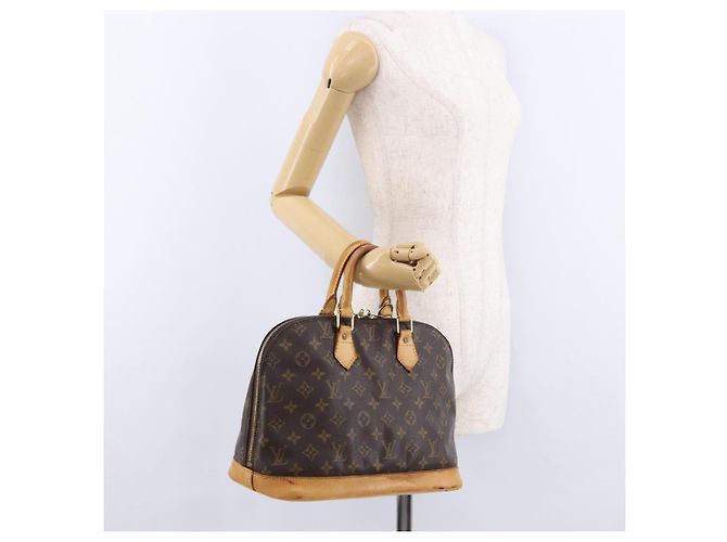 LOUIS VUITTON Borsa Monogram Alma M51130 LV Auth BA14112 Monogramma - vista 24