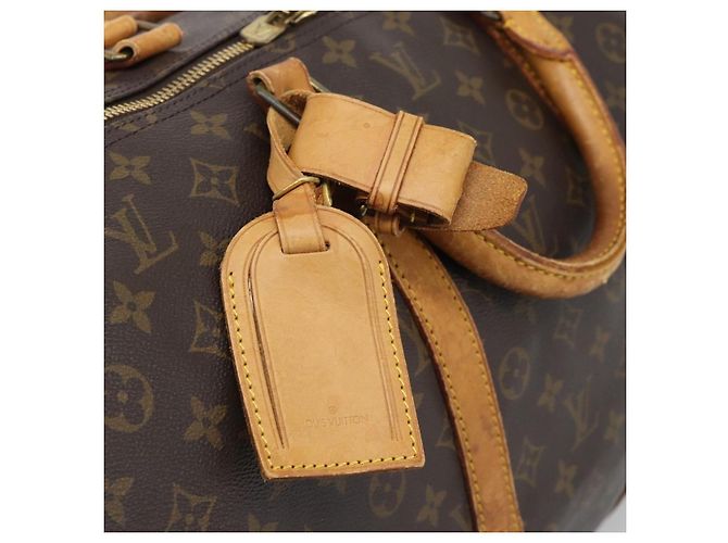 LOUIS VUITTON Monogram Keepall 55 Boston Bag M41424 LV Auth ka5353 Monogramma - vista 17