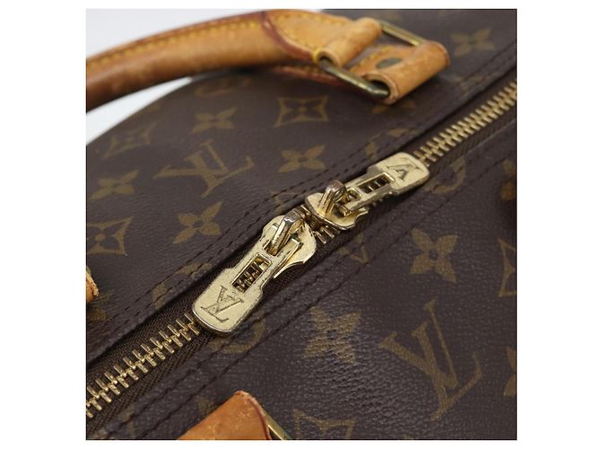 LOUIS VUITTON Monogram Keepall 55 Boston Bag M41424 LV Auth ka5353 Monogramma - vista 18