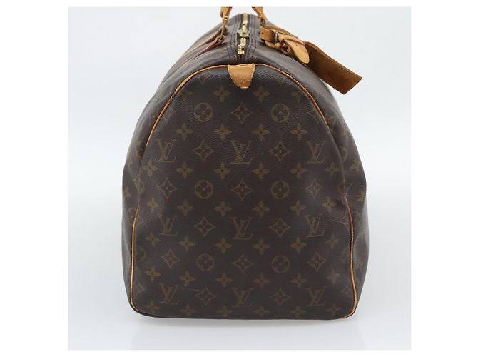 LOUIS VUITTON Monogram Keepall 55 Boston Bag M41424 LV Auth ka5353 Monogramma - vista 3