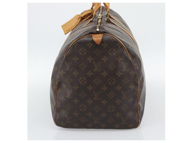 LOUIS VUITTON Monogram Keepall 55 Boston Bag M41424 LV Auth ka5353 Monogramma - vista 4