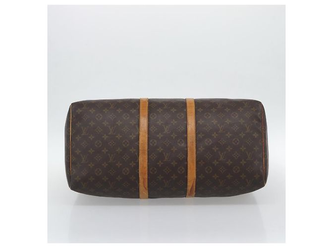LOUIS VUITTON Monogram Keepall 55 Boston Bag M41424 LV Auth ka5353 Monogramma - vista 5