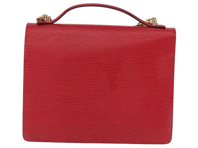 LOUIS VUITTON Epi Monceau 28 Borsa 2way Rossa M40783 LV Auth ka5346 Rosso - vista 2