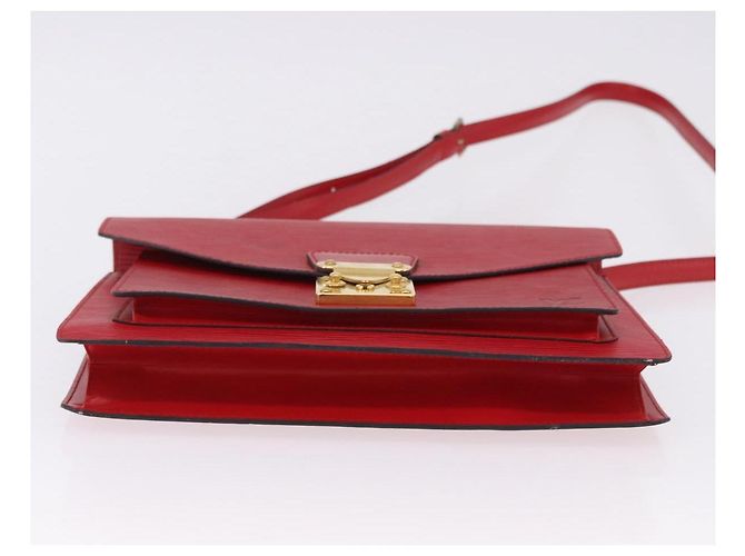 LOUIS VUITTON Epi Monceau 28 Borsa 2way Rossa M40783 LV Auth ka5346 Rosso - vista 5