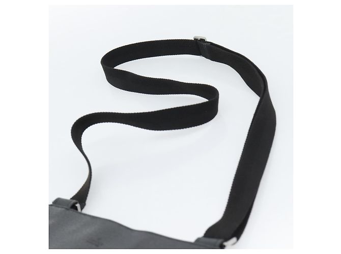 Borsa a Spalla GUCCI GG Canvas Nera Argento 27639 Auth 193967 Nero - vista 8