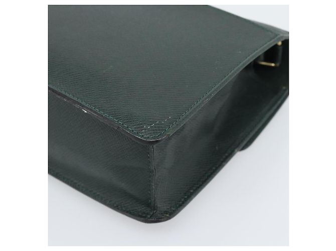 LOUIS VUITTON Pochette Kour Clutch Taiga Epicea M30194 LV Auth ka5336 - vista 15