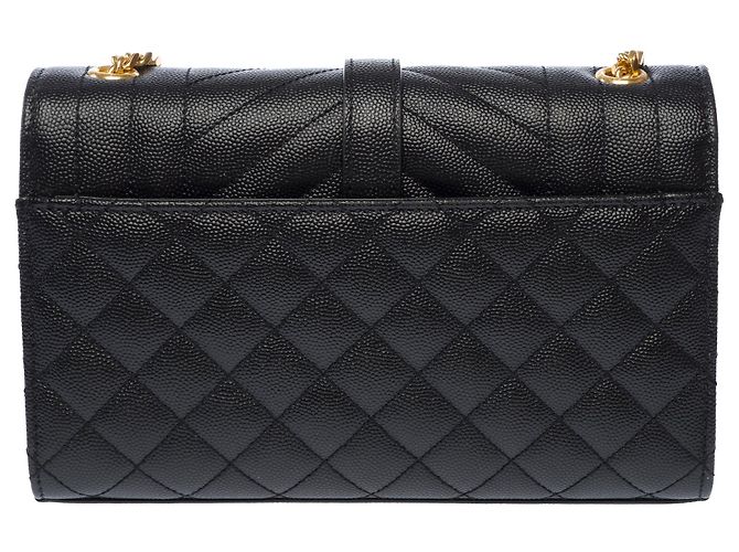 Borsa YVES SAINT LAURENT in Pelle Nera - 103785 Nero - vista 4