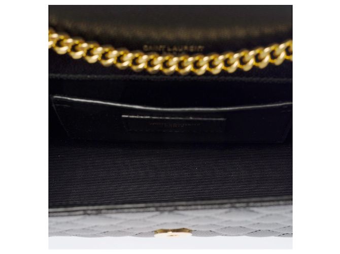Borsa YVES SAINT LAURENT in Pelle Nera - 103785 Nero - vista 9