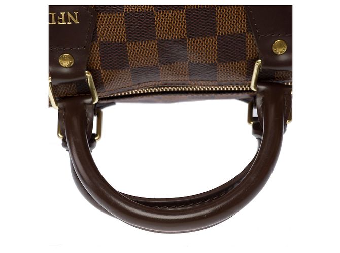 Borsa LOUIS VUITTON Speedy in Toile Marrone - 103781 - vista 10