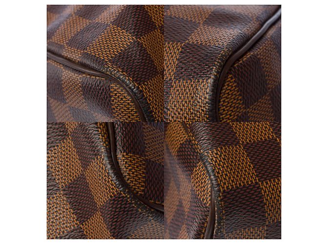 Borsa LOUIS VUITTON Speedy in Toile Marrone - 103781 - vista 12