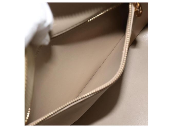 LOUIS VUITTON Borsa Monogram Vernis Houston Beige M91004 LV Auth ka5342 - vista 21