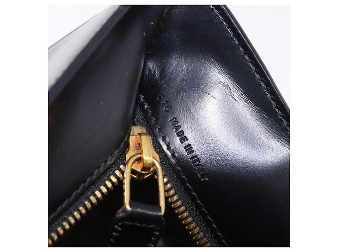 Borsa CARTIER PANTHERE in pelle 2way Nero Oro Auth 194562V D'oro - vista 12