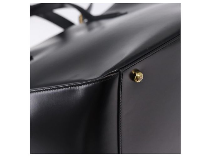 Borsa CARTIER PANTHERE in pelle 2way Nero Oro Auth 194562V D'oro - vista 16