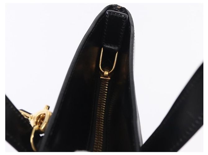 Borsa CARTIER PANTHERE in pelle 2way Nero Oro Auth 194562V D'oro - vista 19