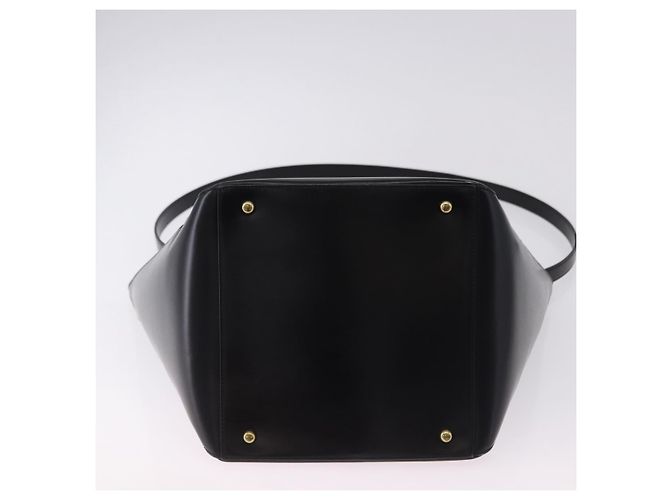 Borsa CARTIER PANTHERE in pelle 2way Nero Oro Auth 194562V D'oro - vista 5