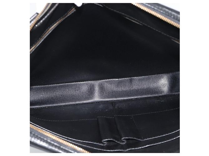 LOUIS VUITTON Epi Porte Documents Voyage Business Bag Black M40321 Auth 194561 Nero - vista 10