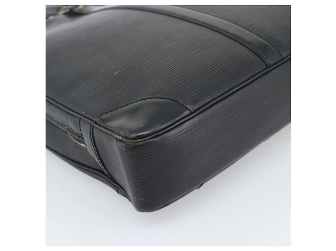 LOUIS VUITTON Epi Porte Documents Voyage Business Bag Black M40321 Auth 194561 Nero - vista 16