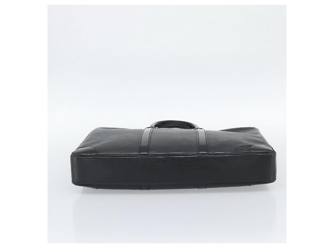 LOUIS VUITTON Epi Porte Documents Voyage Business Bag Black M40321 Auth 194561 Nero - vista 5