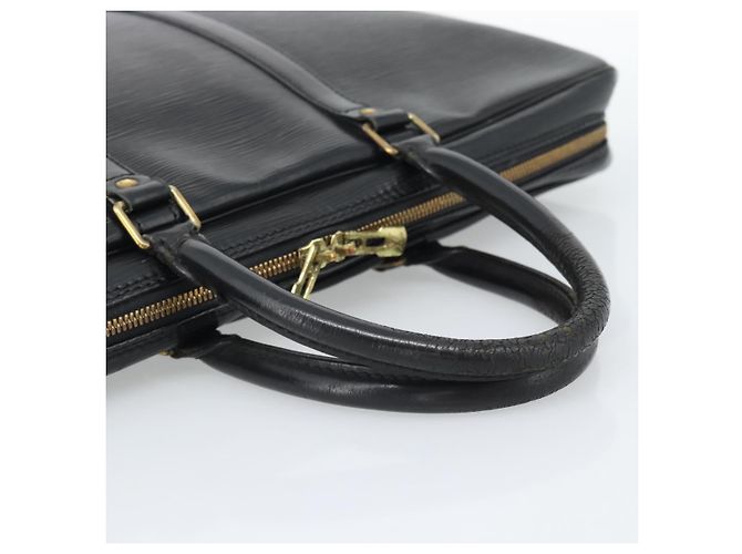 LOUIS VUITTON Epi Porte Documents Voyage Business Bag Black M40321 Auth 194561 Nero - vista 7