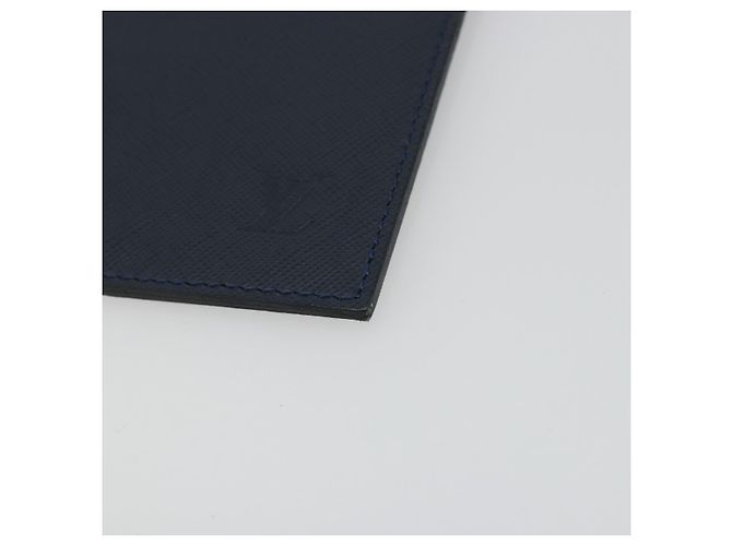 LOUIS VUITTON Taiga Mirror Case Specchio a mano Navy LV Auth 194615 Blu navy - vista 7