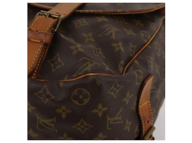 LOUIS VUITTON Borsa a Spalla Monogram Saumur40 LV Auth 186579 Monogramma - vista 14