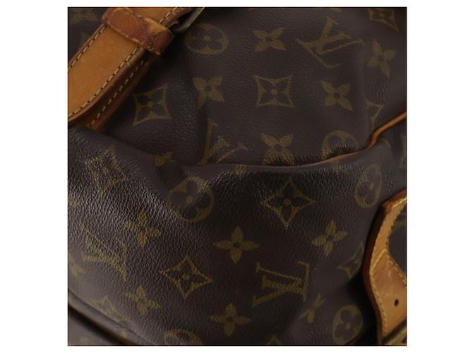 LOUIS VUITTON Borsa a Spalla Monogram Saumur40 LV Auth 186579 Monogramma - vista 16