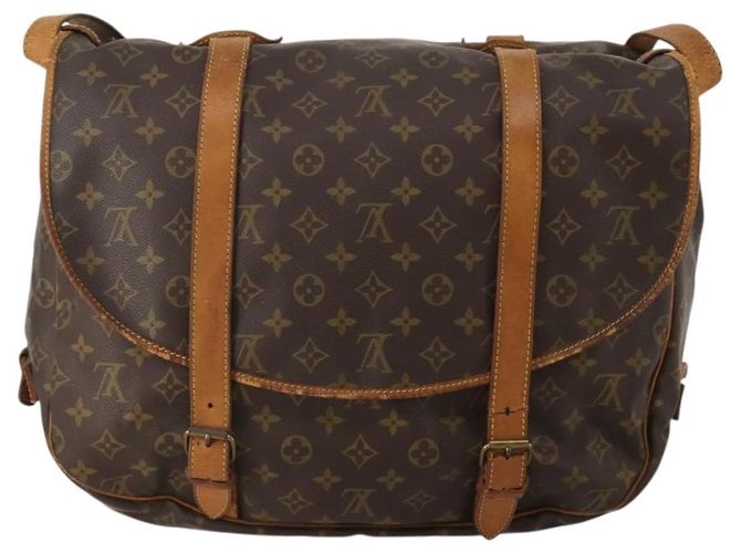 LOUIS VUITTON Borsa a Spalla Monogram Saumur40 LV Auth 186579 Monogramma - vista 2