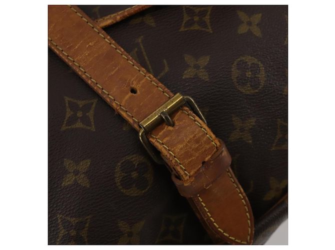 LOUIS VUITTON Borsa a Spalla Monogram Saumur40 LV Auth 186579 Monogramma - vista 21