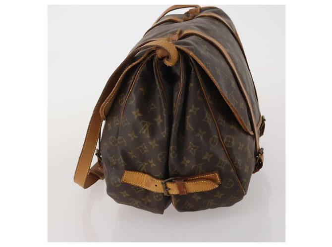 LOUIS VUITTON Borsa a Spalla Monogram Saumur40 LV Auth 186579 Monogramma - vista 3