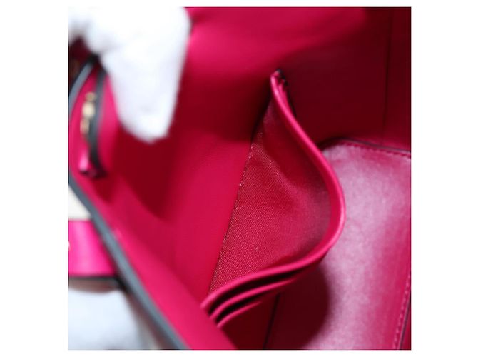 Borsa VALENTINO in pelle 2way Rosa Tonalità Oro Auth ki6698V - vista 12