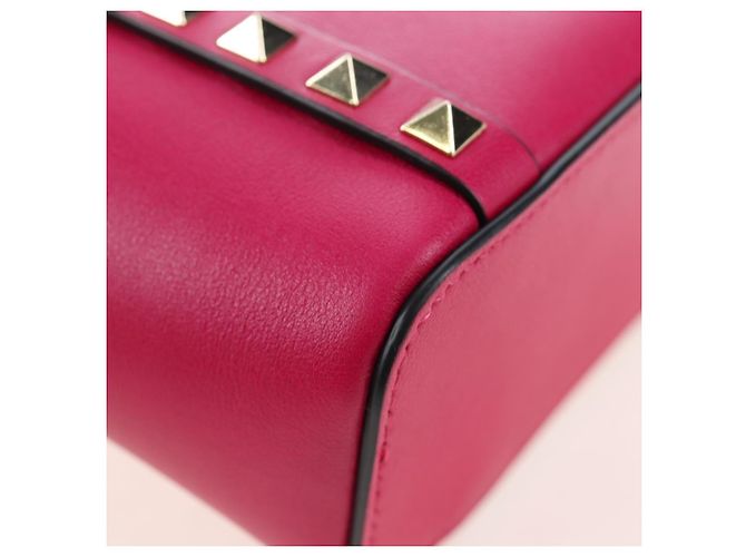 Borsa VALENTINO in pelle 2way Rosa Tonalità Oro Auth ki6698V - vista 17