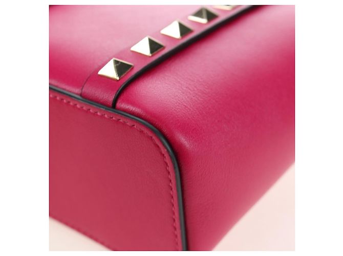 Borsa VALENTINO in pelle 2way Rosa Tonalità Oro Auth ki6698V - vista 18