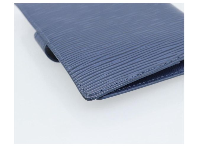 LOUIS VUITTON Epi Day Planner Cover Blue R20055 LV Auth ar14120 Azul - vista 16