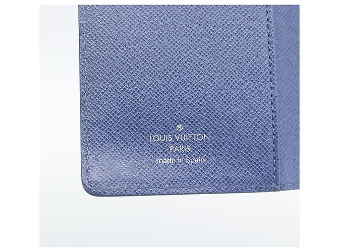 LOUIS VUITTON Epi Day Planner Cover Blue R20055 LV Auth ar14120 Azul - vista 17