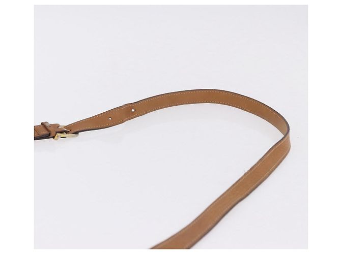 Céline Borsa a Spalla CELINE Macadam Canvas PVC Beige Oro Autentica 193532 D'oro - vista 8