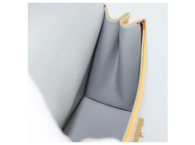 LOUIS VUITTON Monogram Vernis Spring Street Hand Bag Gris M91029 LV Auth 194572 Grigio - vista 20