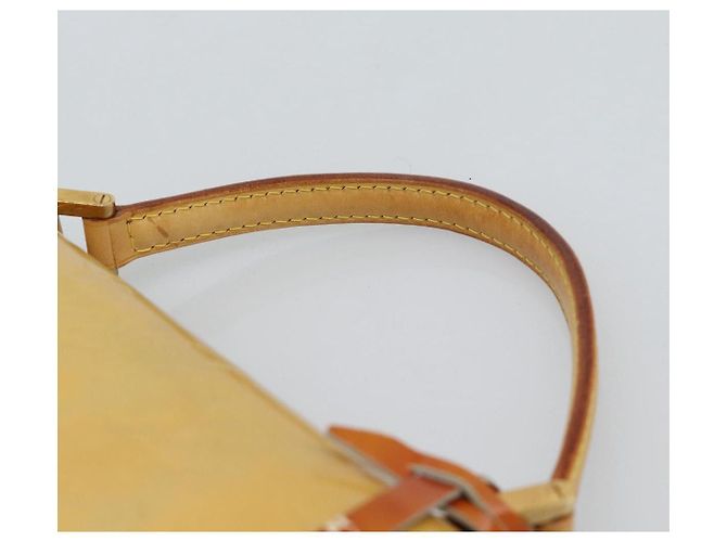 LOUIS VUITTON Monogram Vernis Spring Street Hand Bag Gris M91029 LV Auth 194572 Grigio - vista 8