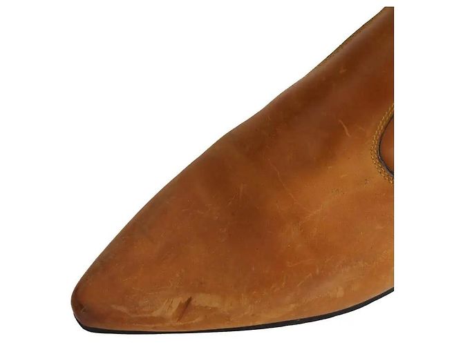 Louis Vuitton Leder Stiefeletten Camel Größe 40 Kamel - Ansicht 5