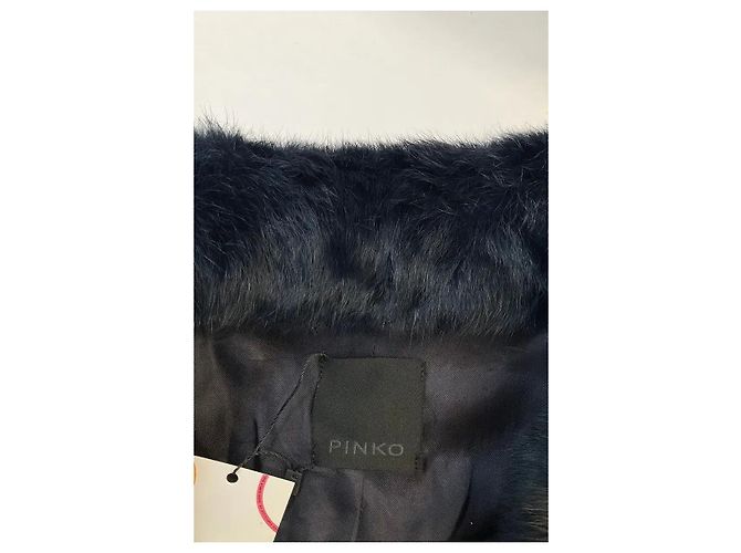Abrigo de lana azul Pinko - vista 5