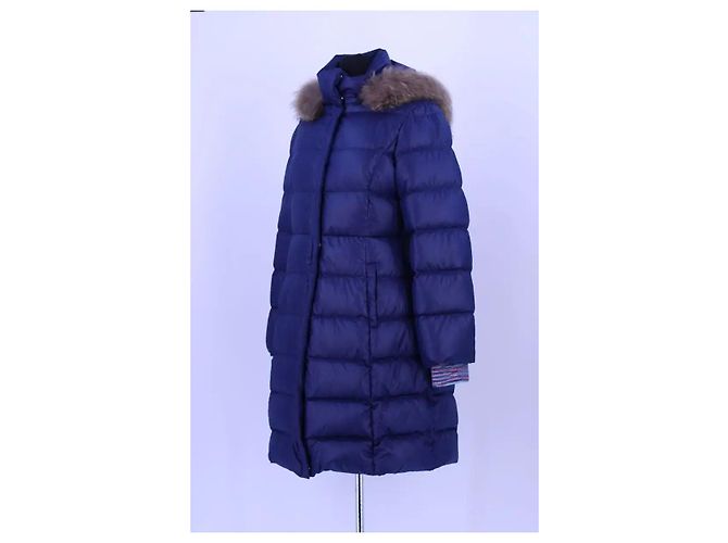 Missoni Piumino in lana blu - vista 2
