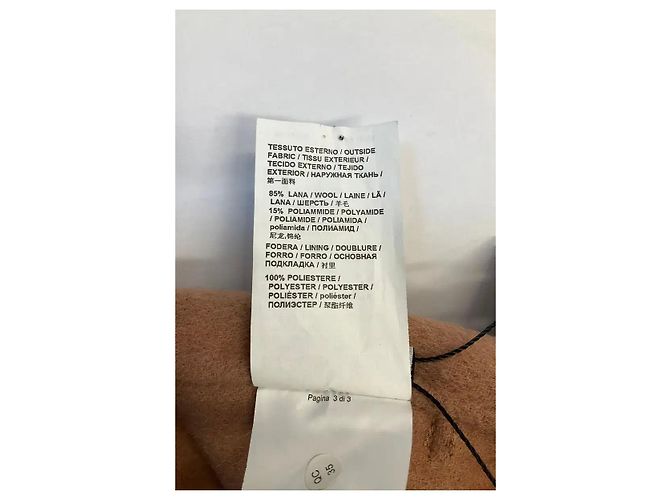 Abrigo de lana Pinko camel Camello - vista 6