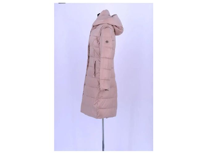 Chaqueta acolchada beige Elisabetta Franchi - vista 3