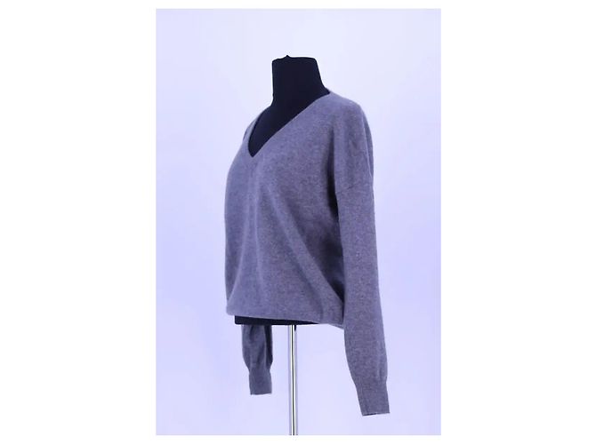 Autre Marque Pull en cachemire anthracite Gris anthracite - vue 2